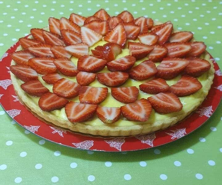 Cliquez pour zoomer ! Tarte aux fraises Thermomix par lili2am