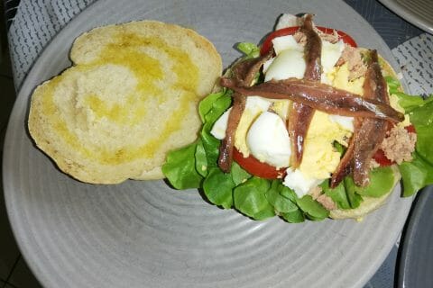 Cliquez pour zoomer ! Pain bagnat Thermomix par Vérande