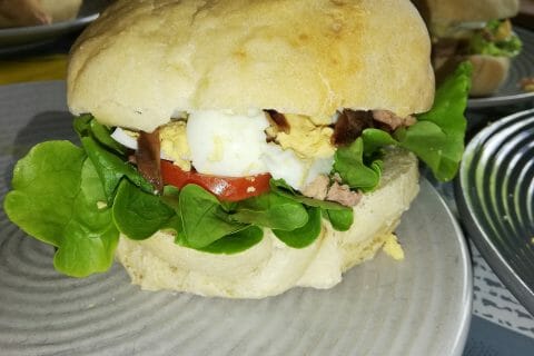 Cliquez pour zoomer ! Pain bagnat Thermomix par Vérande