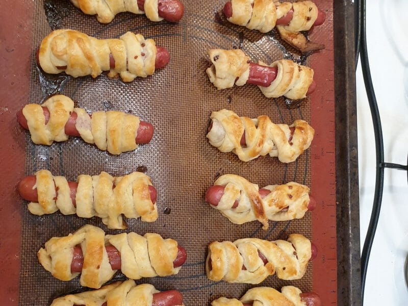 Cliquez pour zoomer ! Saucisses momie Thermomix par laetitia_284