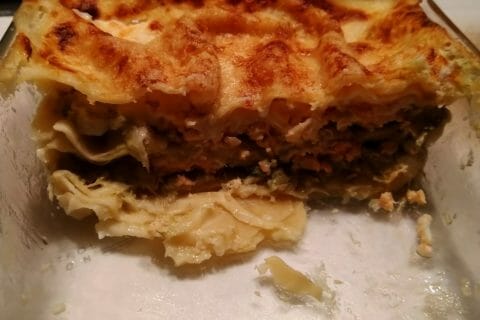 Cliquez pour zoomer ! Lasagnes au saumon et poireaux Thermomix par camille_61_0901