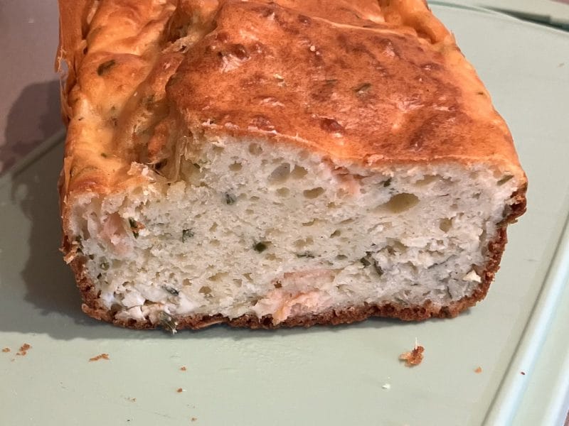 Cliquez pour zoomer ! Cake au saumon Thermomix par valamars