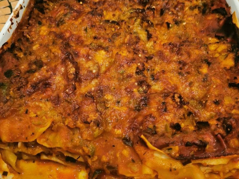 Cliquez pour zoomer ! Lasagnes au poulet et poivrons Thermomix par emmahuel80