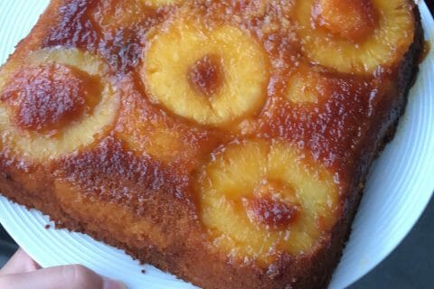Cliquez pour zoomer ! Gâteau renversé à l’ananas Thermomix par mxelle02