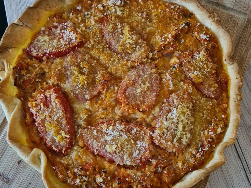 Cliquez pour zoomer ! Tarte salée façon tomates farcies Thermomix par este_1