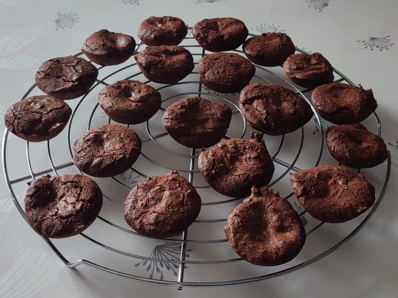 Cliquez pour zoomer ! Financiers au chocolat Thermomix par valenttine
