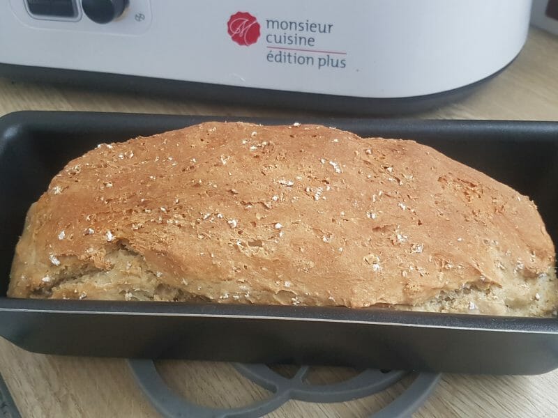 Cliquez pour zoomer ! Pain aux flocons d’avoine et au miel Thermomix par cindy_163