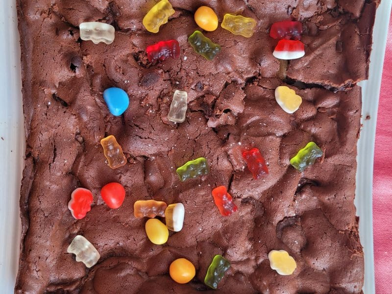 Cliquez pour zoomer ! Brownie fondant choco-banane Thermomix par colibri38