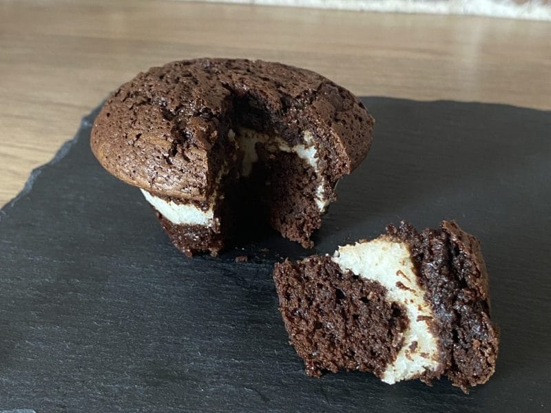 Cliquez pour zoomer ! Fondants chocolat coeur coco Thermomix par Mama Svgt