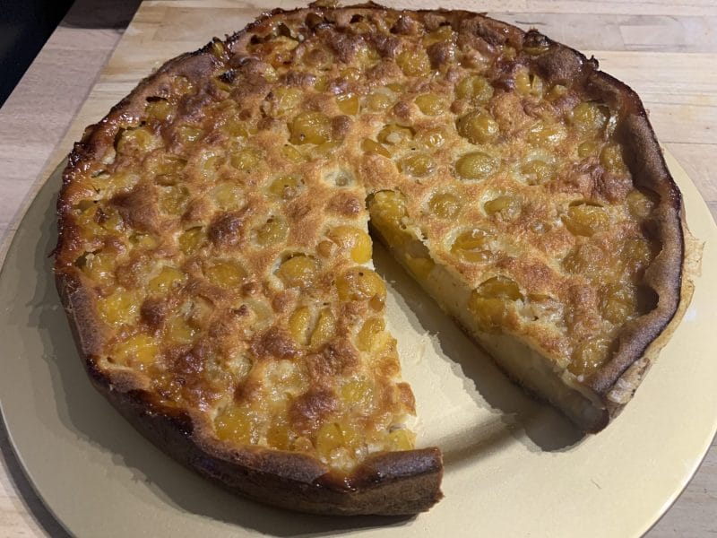 Cliquez pour zoomer ! Clafoutis aux mirabelles Thermomix par Mama Svgt