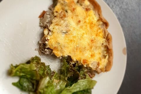 Cliquez pour zoomer ! Flamiche aux poireaux et gorgonzola Thermomix par Delphine29