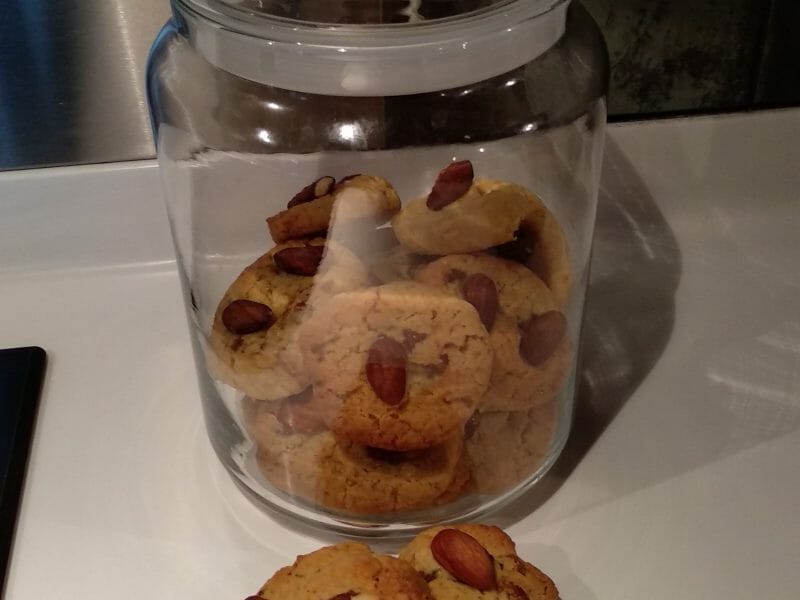 Cliquez pour zoomer ! Cookies romarin et abricots Thermomix par carine31330