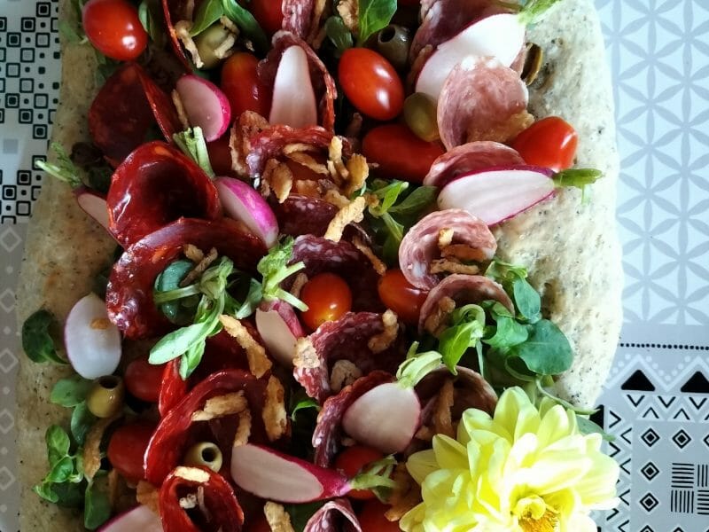 Cliquez pour zoomer ! Focaccia Thermomix par carine31330