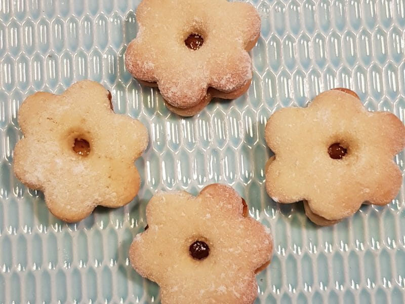 Cliquez pour zoomer ! Sablés à la confiture Thermomix par Maudus