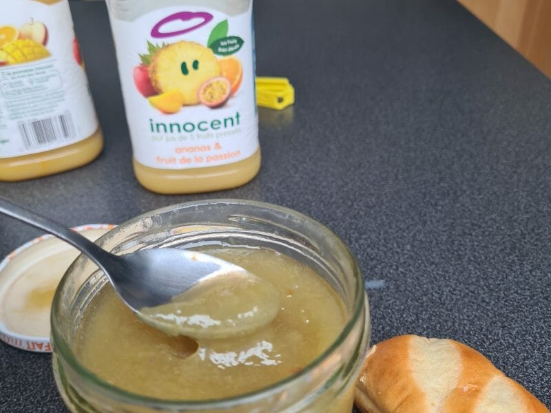 Cliquez pour zoomer ! Confiture de rhubarbe Thermomix par Maudus