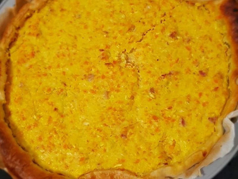 Cliquez pour zoomer ! Tarte courgettes et carottes Thermomix par salemtethys