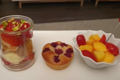 Cliquez pour zoomer ! Tarte aux fraises destructurée Thermomix par fifibhj