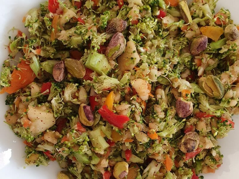 Cliquez pour zoomer ! Salade de brocolis Thermomix par fifibhj