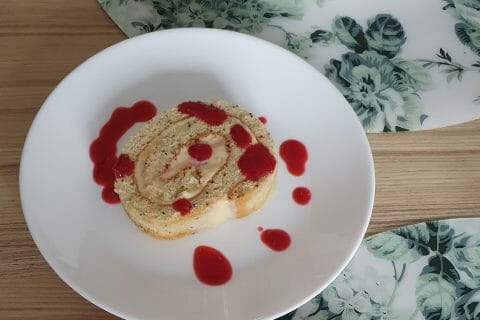 Cliquez pour zoomer ! Bûche au citron meringuée Thermomix par fifibhj