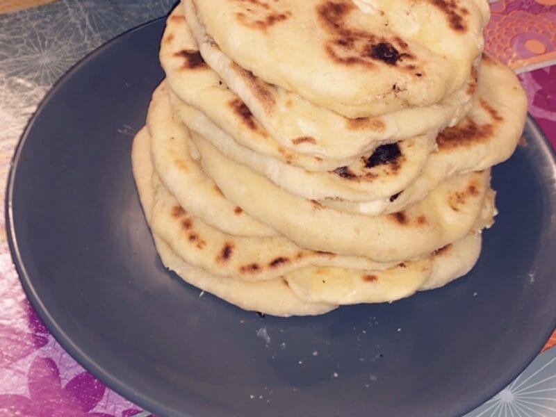 Cliquez pour zoomer ! Naans au fromage Thermomix par meeggbb
