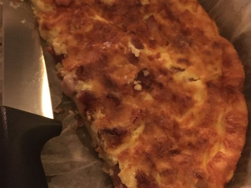 Cliquez pour zoomer ! Quiche sans pâte Thermomix par Caromomix