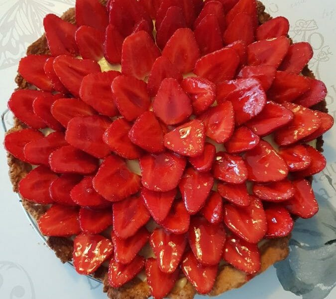 Cliquez pour zoomer ! Tarte aux fraises Thermomix par laetitia.giallara