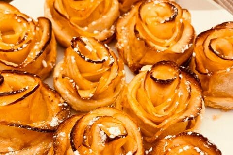 Cliquez pour zoomer ! Roses feuilletées aux pommes Thermomix par sandy_r