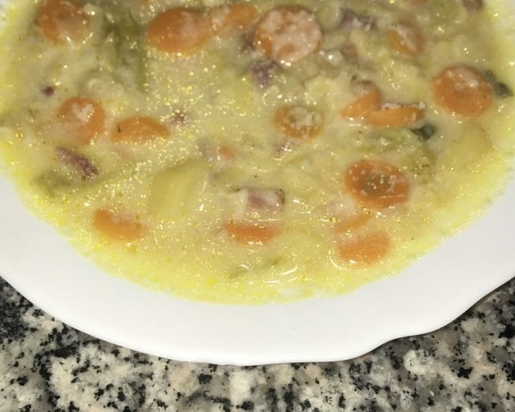 Cliquez pour zoomer ! Soupe à l’orge Thermomix par silva1608