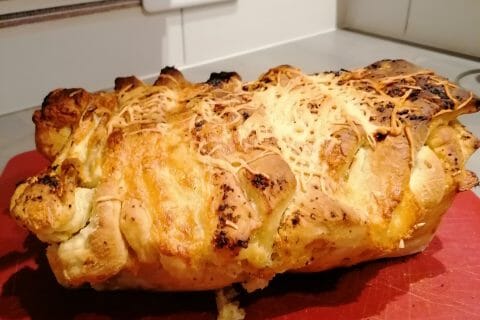Cliquez pour zoomer ! Pain à l’ail, persil et mozzarella Thermomix par malou_1