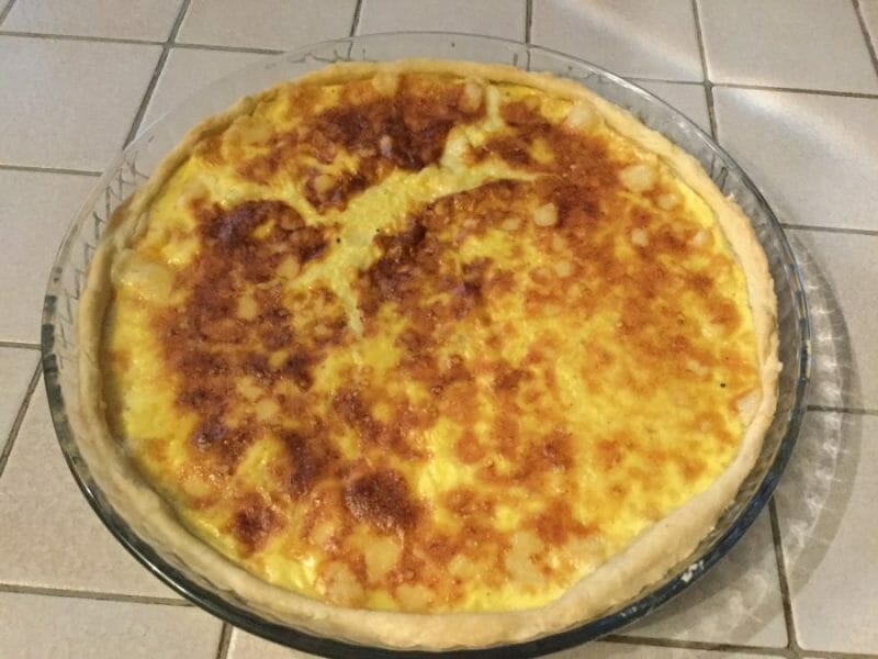 Cliquez pour zoomer ! La tarte au Beaufort Thermomix par chocolatitine
