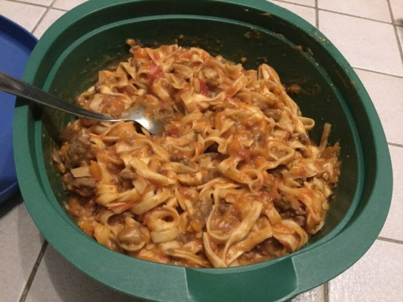 Cliquez pour zoomer ! Spaghettis bolognaise Thermomix par chocolatitine