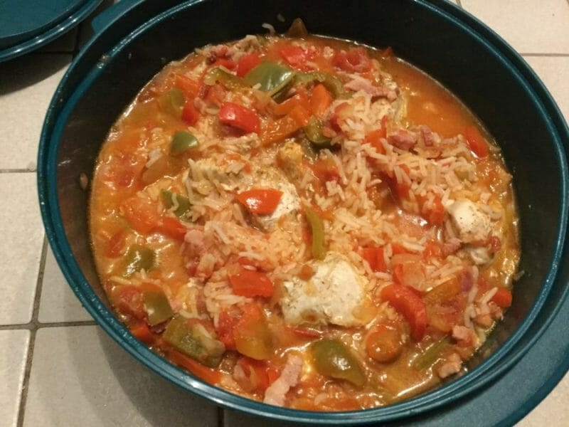 Jambalaya au Thermomix Cookomix