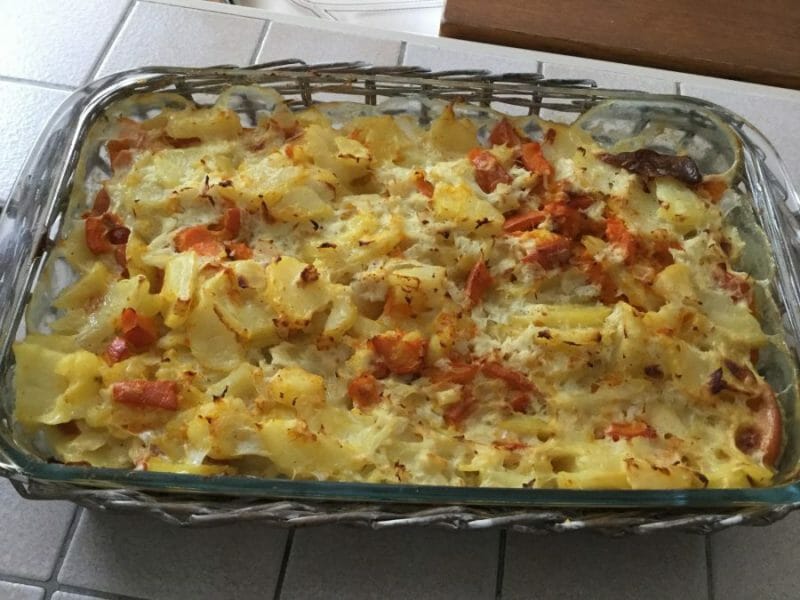 Cliquez pour zoomer ! Gratin Dauphinois Thermomix par chocolatitine
