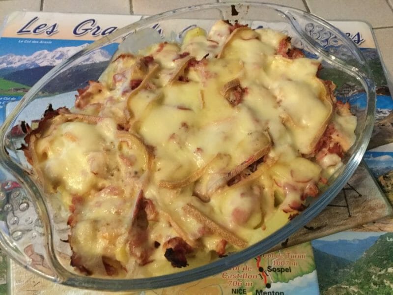 Cliquez pour zoomer ! Tartiflette Thermomix par chocolatitine