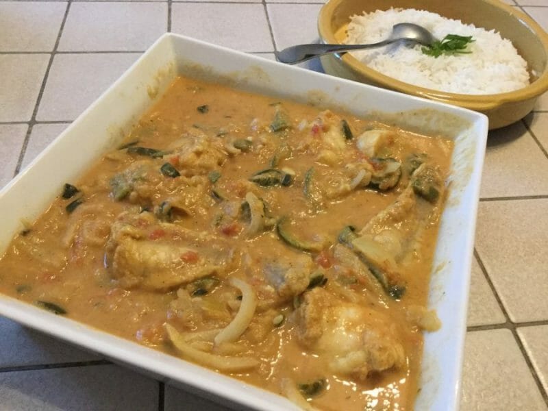 Cliquez pour zoomer ! Colombo de lotte Thermomix par chocolatitine