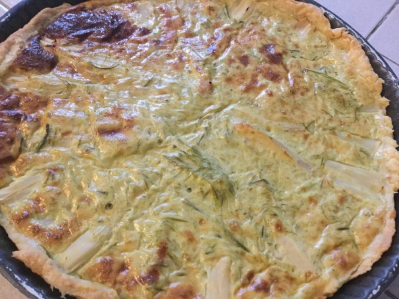 Cliquez pour zoomer ! Tarte asperges et ricotta Thermomix par chocolatitine