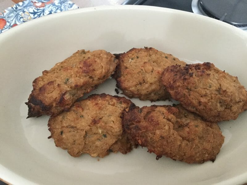 Cliquez pour zoomer ! Croquettes de chou-fleur au jambon cru Thermomix par chocolatitine