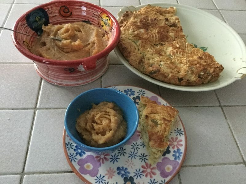 Cliquez pour zoomer ! Compote coings et pommes Thermomix par chocolatitine