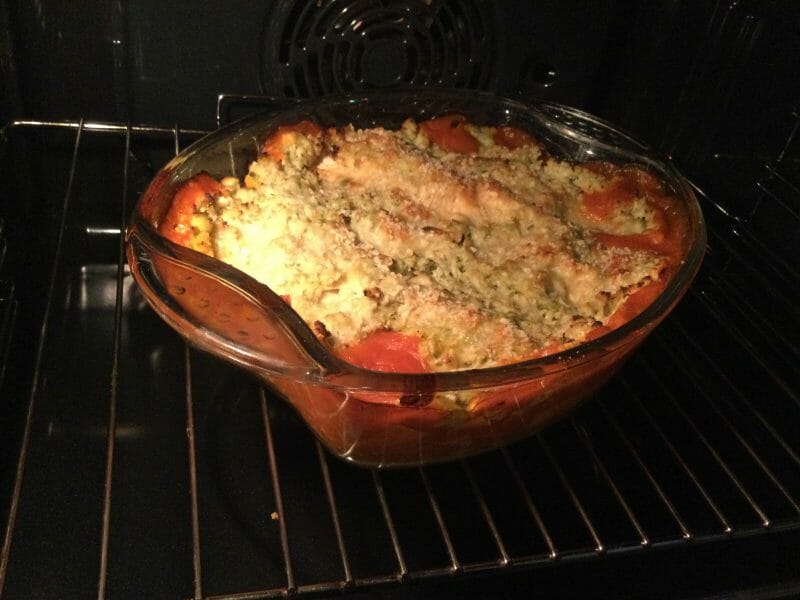 Cliquez pour zoomer ! Lasagnes au poulet et poivrons Thermomix par chocolatitine