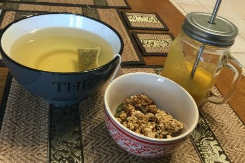 Cliquez pour zoomer ! Smoothie orange, pomme et banane au Thermomix
