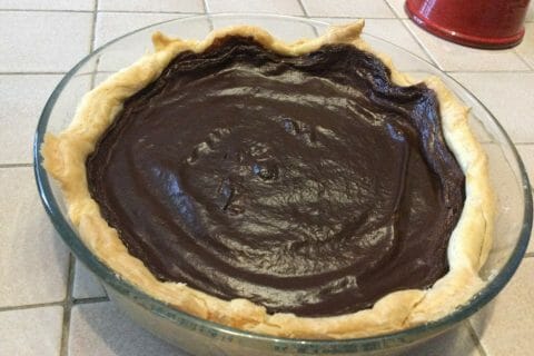 Cliquez pour zoomer ! Flan pâtissier au chocolat au Thermomix