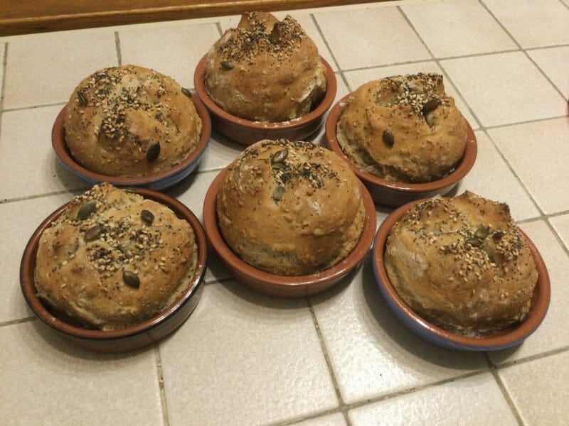 Cliquez pour zoomer ! Petits pains aux céréales Thermomix par chocolatitine