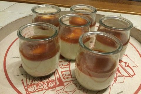 Cliquez pour zoomer ! Panna cotta au sirop de pamplemousse au Thermomix