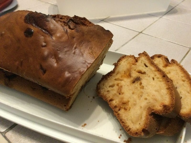 Cliquez pour zoomer ! Plum cake aux pépites de chocolat Thermomix par chocolatitine