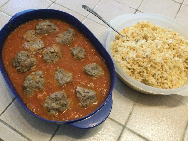 Cliquez pour zoomer ! Boulettes de viandes à la sauce tomate Thermomix par chocolatitine