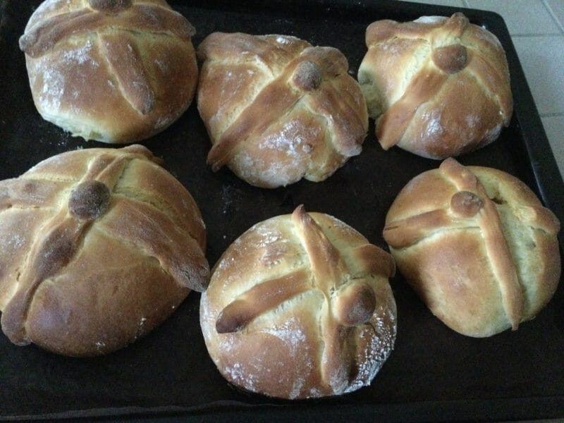 Cliquez pour zoomer ! Pan de muerto – Pain des morts Thermomix par chocolatitine