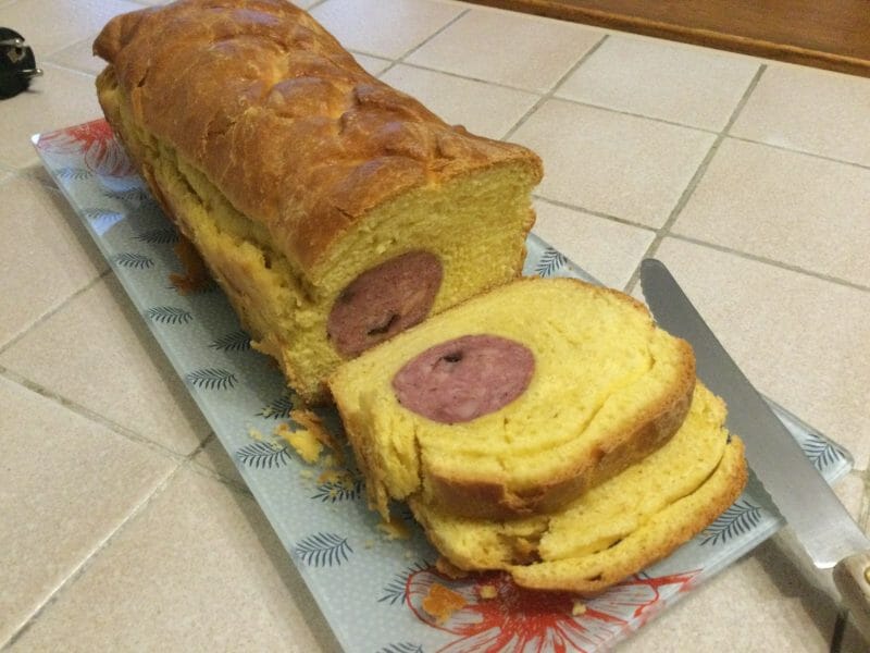 Cliquez pour zoomer ! Saucisson brioché Thermomix par chocolatitine