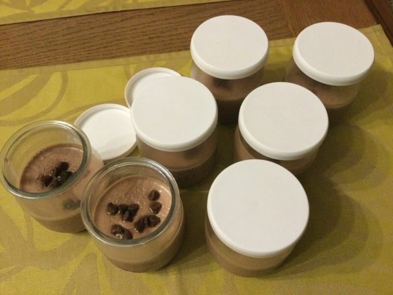 Cliquez pour zoomer ! Panna cotta au chocolat Thermomix par chocolatitine