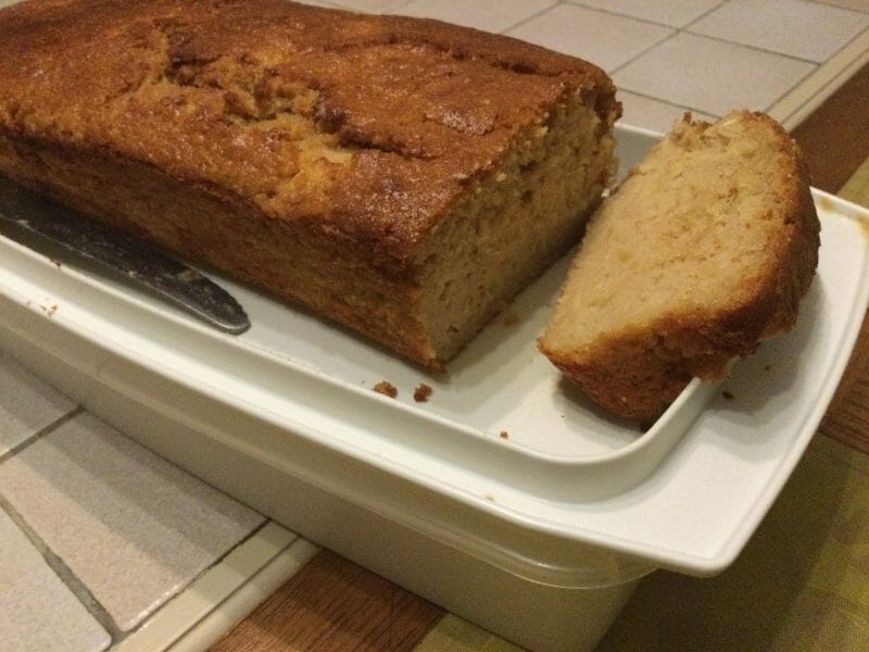 Cliquez pour zoomer ! Cake pommes yaourt Thermomix par chocolatitine