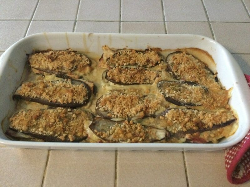 Cliquez pour zoomer ! Cordon-bleu d’aubergines Thermomix par chocolatitine